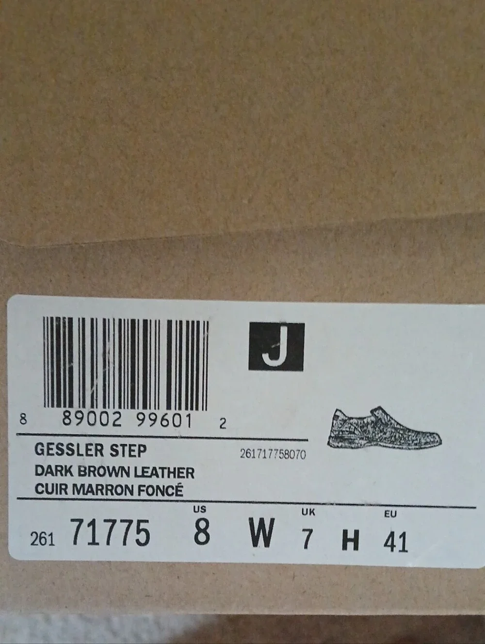 Clarks Gessler Step Dark Brown Leather Loafers